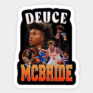 MILES "DEUCE" MCBRIDE AKA KING OF NYC Sticker